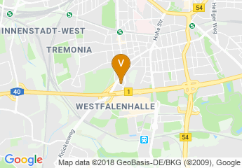 map of Steigenberger Hotel Dortmund