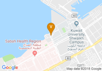 map of Kuwait Institute for Scientific Research (KISR)