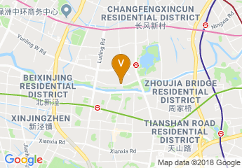 map of Shanghai International Sourcing Center Parking Lot