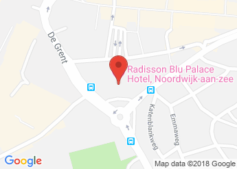 map of Radisson Blu Palace Hotel, Noordwijk-aan-zee