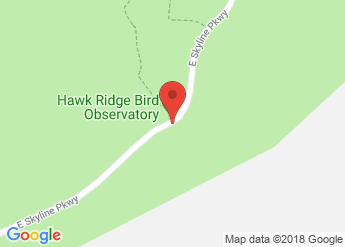 map of Hawk Ridge Bird Observatory
