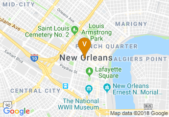 map of Roosevelt Hotel Bar