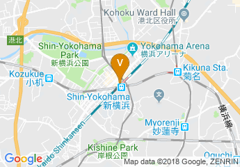map of Hotel Associa Shin-Yokohama