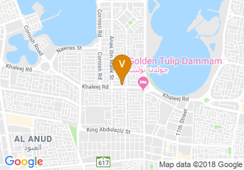 map of Ramada Dammam Hotel and Suites