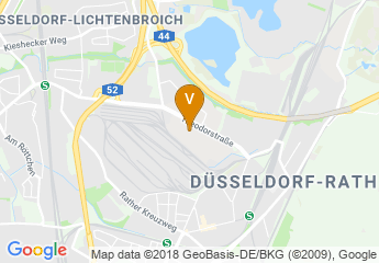 map of ISS DOME - Dusseldorf Congress Sport & Event GmbH