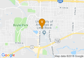 map of Jack Stephens Event Center
