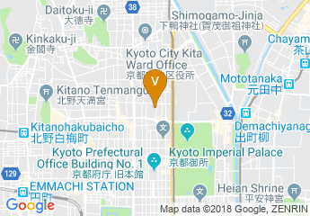 map of Doshisha University Shinmachi Campus