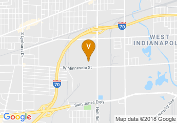 map of Indiana National Guard
