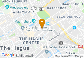 map of Universiteit Leiden Locatie Wijnhaven