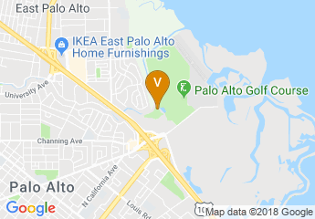 map of Baylands Athletic Center