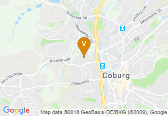 map of Hochschule für angewandte Wissenschaften Coburg
