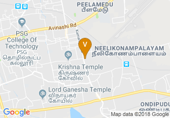 map of Aloft Coimbatore Singanallur