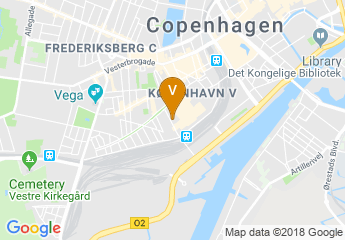map of Scandic Kødbyen