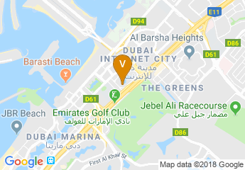 map of Dubai Internet City