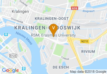 map of Rotterdam School of Management, Erasmus University