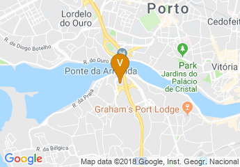 map of Hotel Novotel Porto Gaia