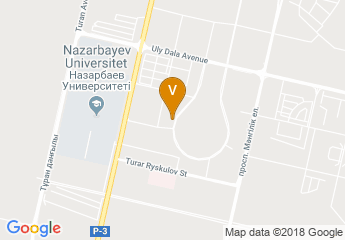 map of Hilton Astana