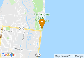 map of Fernandina Beach Main Park
