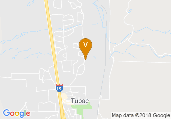 map of Tubac Golf Resort & Spa