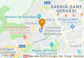 map of UPC: Edifici Vèrtex