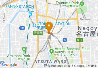 map of Crowne Plaza Ana Grand Court Nagoya