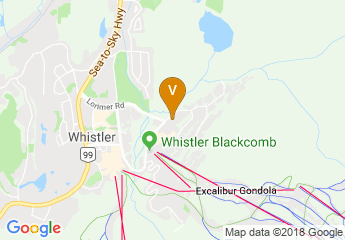 map of Four Seasons Resort and Residences Whistler