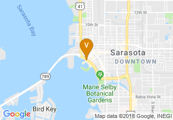 map of The Westin Sarasota