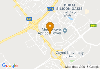 map of InterContinental Hotels Dubai Festival City Staff Accomodation