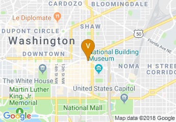 map of Georgetown University School of Continuing Studies