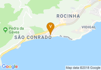 map of Hotel Pullman Rio De Janeiro Sao Conrado