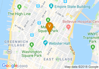 map of The National Arts Club