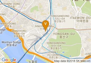 map of Seoul Dragon City Hotel