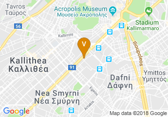map of Grand Hyatt Athens