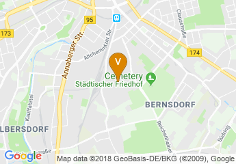 map of Fraunhofer-Institut für Werkzeugmaschinen und Umformtechnik IWU