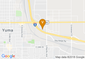 map of SpringHill Suites by Marriott Yuma