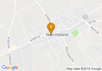 map of New Holland Farmers Fair