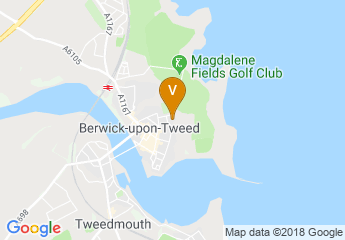 map of Berwick-upon-Tweed Barracks and Main Guard