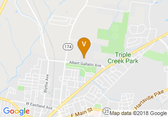 map of Gallatin Civic Center