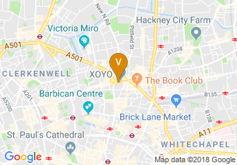 map of Inmarsat Headquarters London