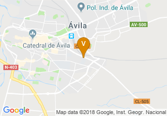 map of Escuela Politécnica Superior De Ávila