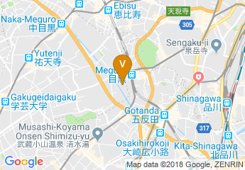 map of Hotel Gajoen Tokyo
