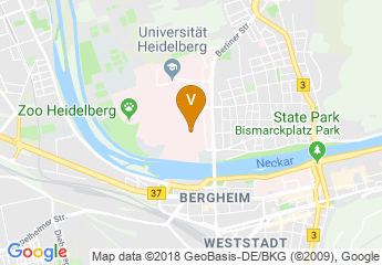 map of Deutsches Krebsforschungszentrum