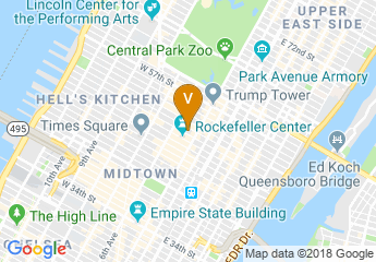 map of 75 Rockefeller Plaza