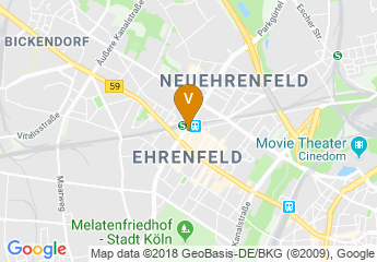 map of BALLONI halls and Event GmbH
