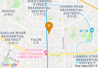 map of Ascott Raffles City Chengdu