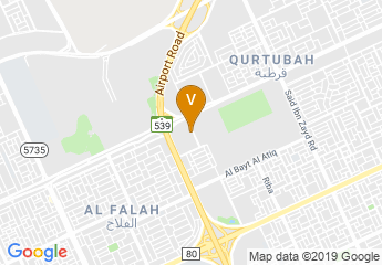 map of Hotel Fairmont Riyadh