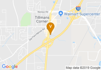 map of Holiday Inn Mobile West - I-10