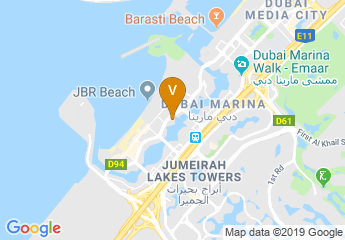 map of InterContinental Dubai Marina