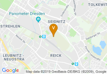 map of Dresden Rennverein 1890 e.V.