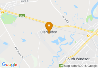 map of Hawkesbury Race Club